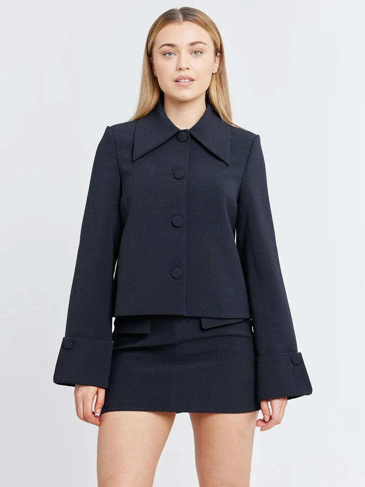 Autumn Winter Skirt Two Piece Sets