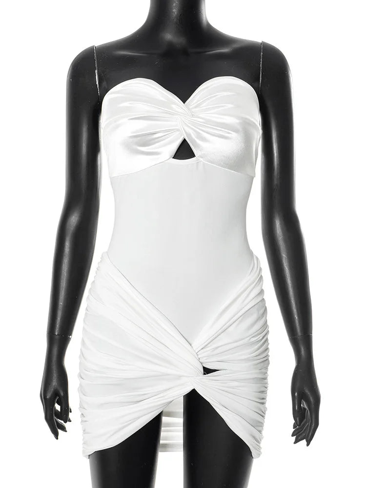 2 Pieces Sets For Off-shoulder Strapless